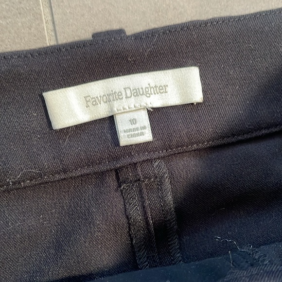 Favorite Daughter, The favorite black pleat pants, size 10  NWOT - Picture 3 of 17